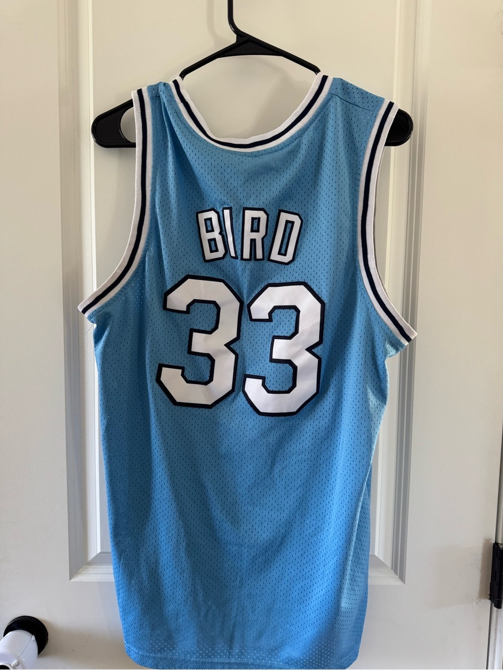 Indiana State Light Blue Basketball Jersey - #33 - Picture 2 of 3